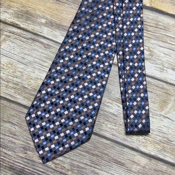 Geoffrey Beene Silk Tie - Picture 1 of 3
